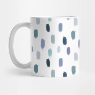 Blue Cute Paint Pattern Mug